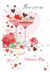 Picture of HERES TO US ON VALENTINES DAY CARD